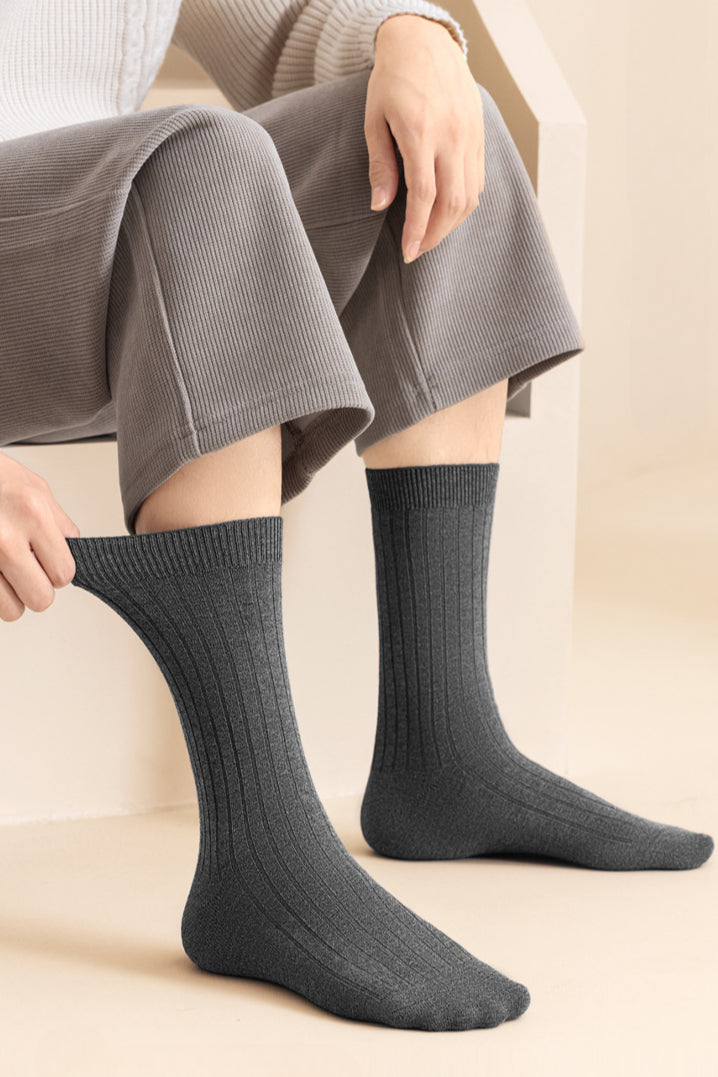 Calcetines de tubo medio cálidos de invierno para hombre