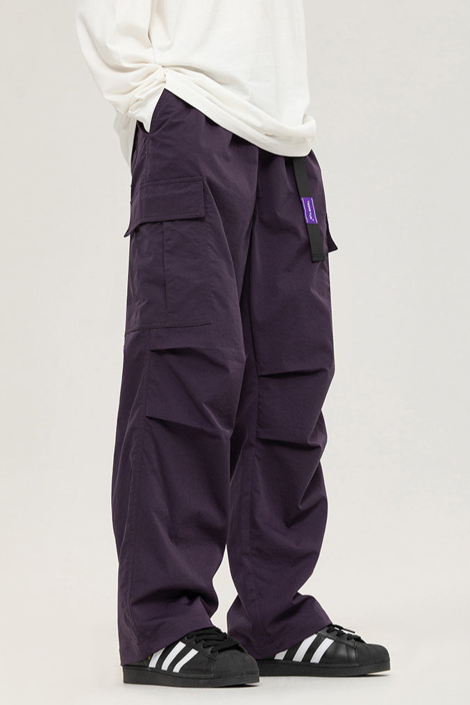 Pantalones cargo versátiles con múltiples bolsillos