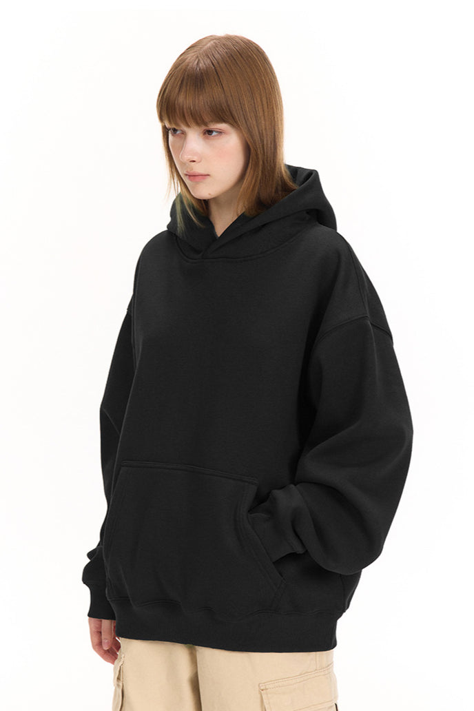 Oversize-Kapuzenpulli Damen Langarm Bequemer Streetwear-Stil