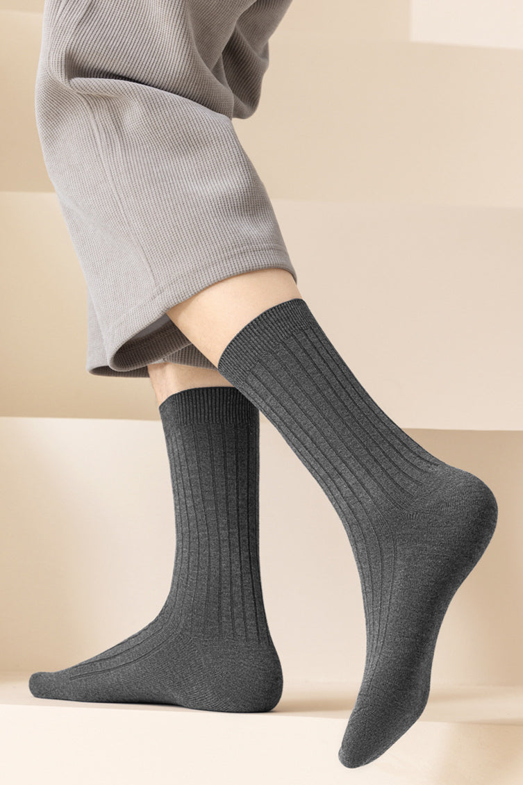 Calcetines de tubo medio cálidos de invierno para hombre