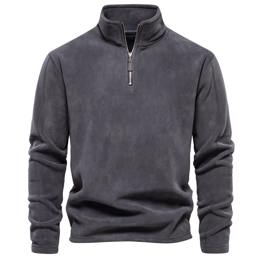 Men's Polar Fleece Half-Zip Sweatshirt