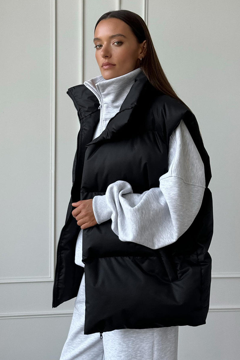 Women's Classic Layered Puffer Vest