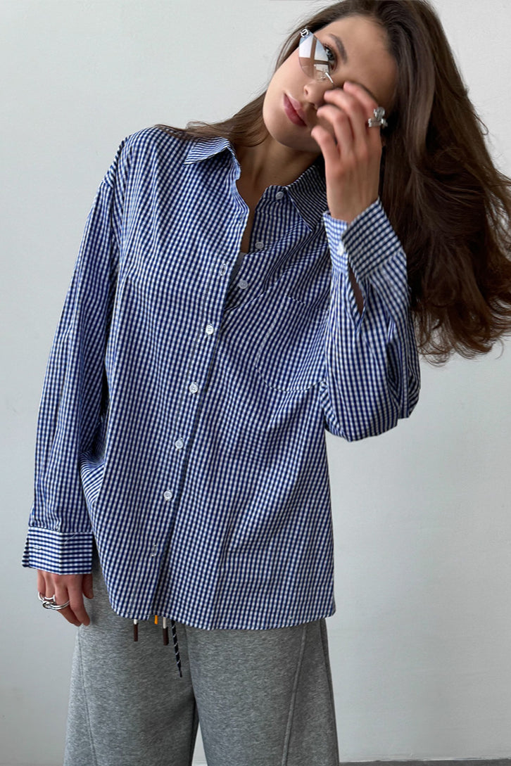 Marcellin Oversized Gingham Shirt