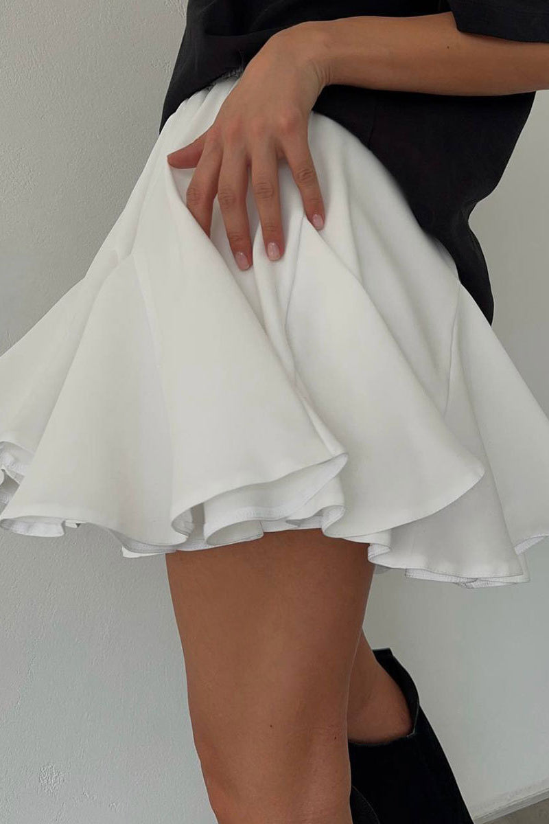 Ethereal Cascade Skirt Ensemble