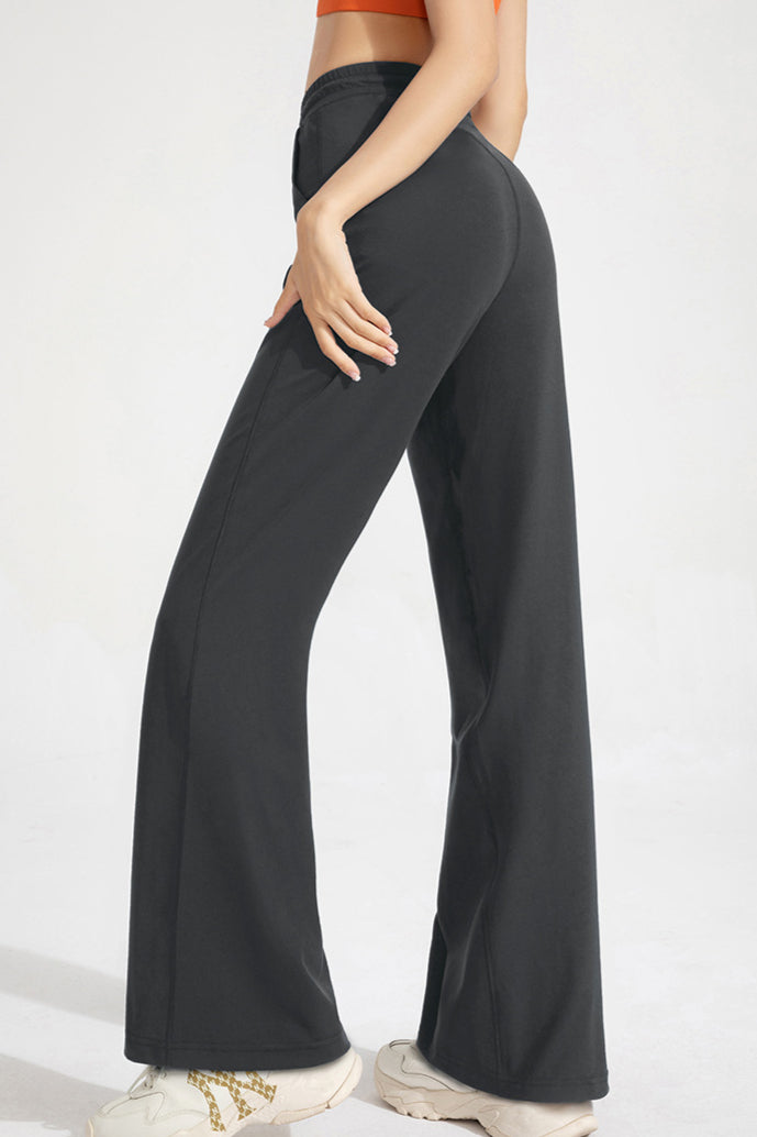 Women's Classic Drawstring Flare Pants