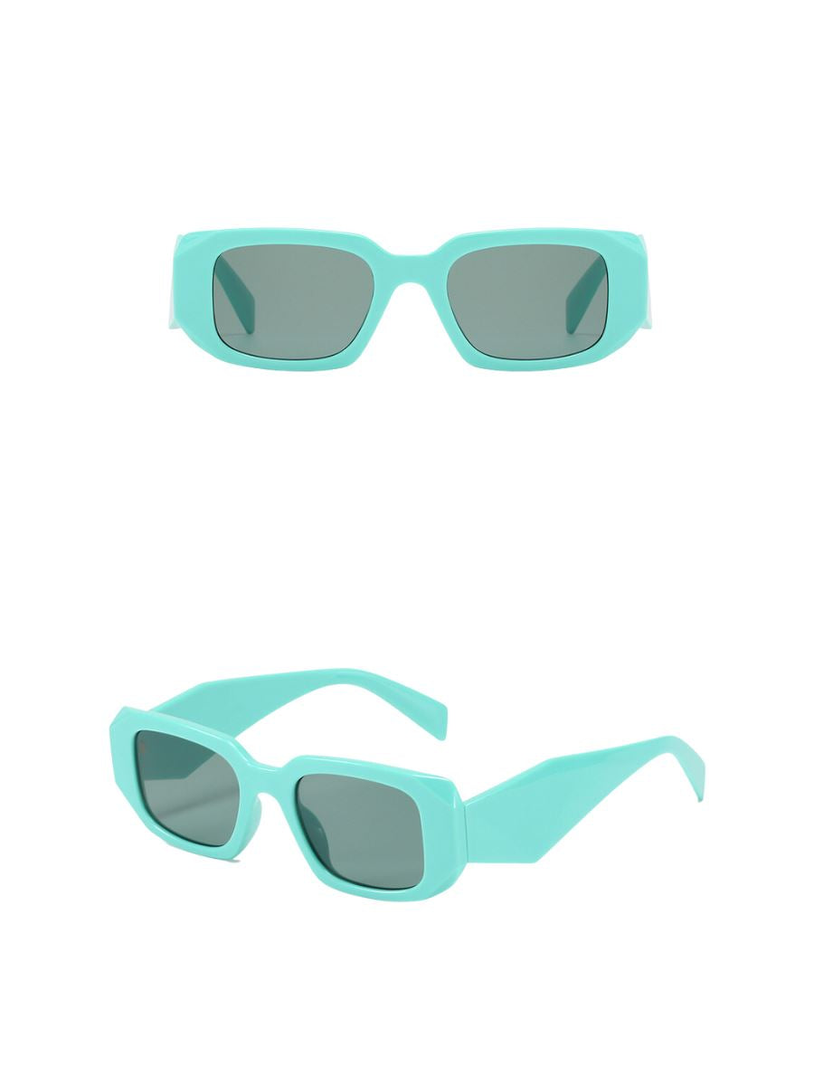 Catwalk Square Frame Sunglasses Pinchbox Green 